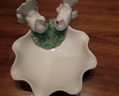 Porcelánova  miska s holubičkami_018J, Cena: 900 Kč