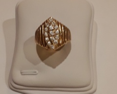 Zlatý prsten _046T,ryzost 585/1000,váha 5,02g,velikost 57, Cena: 3.470 Kč Zlatý prsten _046T,ryzost 585/1000,váha 5,02g,velikost 57, Cena: 3.470 Kč