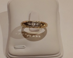 Zlatý prsten _048T,ryzost 585/1000,váha 3,5g,velikost 60, Cena: 3.150 Kč