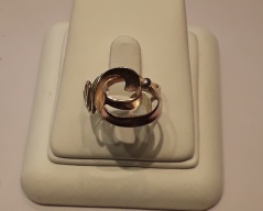 Zlatý prsten _051J,ryzost 585/1000,váha 3,8g,velikost 59, Cena: 3.420 Kč