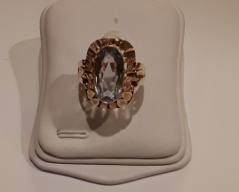Zlatý prsten _007T,ryzost 585/1000,váha 6,65,velikost 54, Cena: 5.980 Kč
