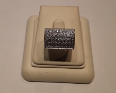 Prsten bílé zlato _016J,ryzost 585/1000,váha 8,78g,velikost 57, Cena: 7.900 Kč