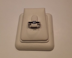 Zlatý prsten s brilianty _035J,ryzost 585/1000,váha 3,29g,velikost 51,ct0,b, Cena: 8.600 Kč
