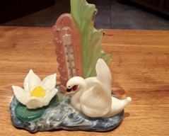Skleněný teploměr _057J,vy17cm,délka 14cm, Cena: 500 Kč
