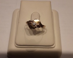 Zlatý prsten_040J,ryzost 585/1000,váha 1,7g,velikost 57_58, Cena: 1.700 Kč