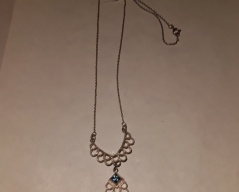 Střībrný colier _097J,ryzost 900/1000,,váha 8,2g,délka 46cm, Cena: 500 Kč