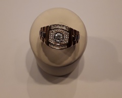 Pánský zlatý prsten_074J,ryzost 585/1000,váha 7,56g,velikost 72, Cena: 18.750 Kč