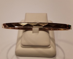Zlatý naramek_010J,ryzost 750/1000,váha 15,39g ,průměr 6,7cm, Cena: 46.500 Kč