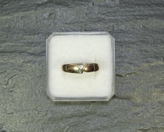 Zlatý prsten s brilianty_012T, Cena: 3.260 Kč