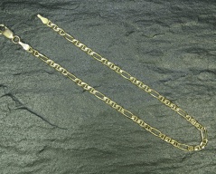Zlatý náramek_027T, ryzost 585/1000, váha 3,92g, délka 23cm, šířka 3mm, Cena: 2.710 Kč Zlatý náramek_027T, ryzost 585/1000, váha 3,92g, délka 23cm, šířka 3mm, Cena: 2.710 Kč