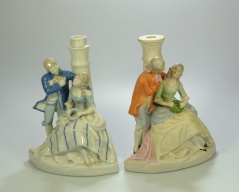 Porcelánové sousoší_007J, neznačeno, výška 15 cm, cena za 1 kus, Cena: 850 Kč Porcelánové sousoší_007J, neznačeno, výška 15 cm, cena za 1 kus, Cena: 850 Kč