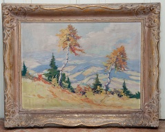 Obraz_003J, olej na kartonu, signováno J. Holeček, 68x49cm, Cena: 2.800 Kč Obraz_003J, olej na kartonu, signováno J. Holeček, 68x49cm, Cena: 2.800 Kč