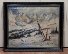 Obraz_010J, olej na plátně, signováno Mařínek, 55x45cm, Cena: 1.000 Kč Obraz_010J, olej na plátně, signováno Mařínek, 55x45cm, Cena: 1.000 Kč